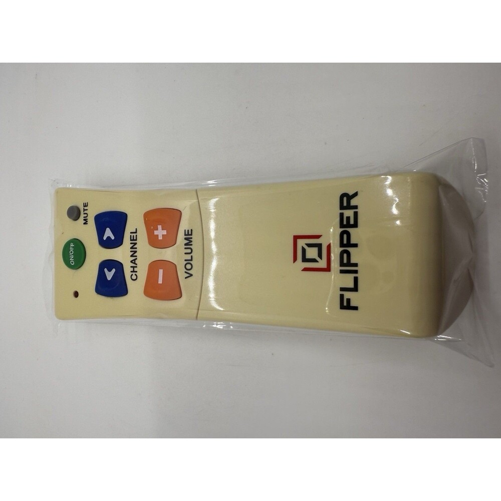 Flipper Big Button Universal TV Remote Control Color Tactile Buttons‎ Tested - Picture 10 of 10